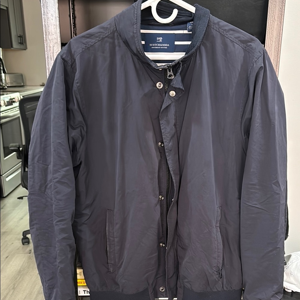 Scotch & Soda Men's Navy Jacket